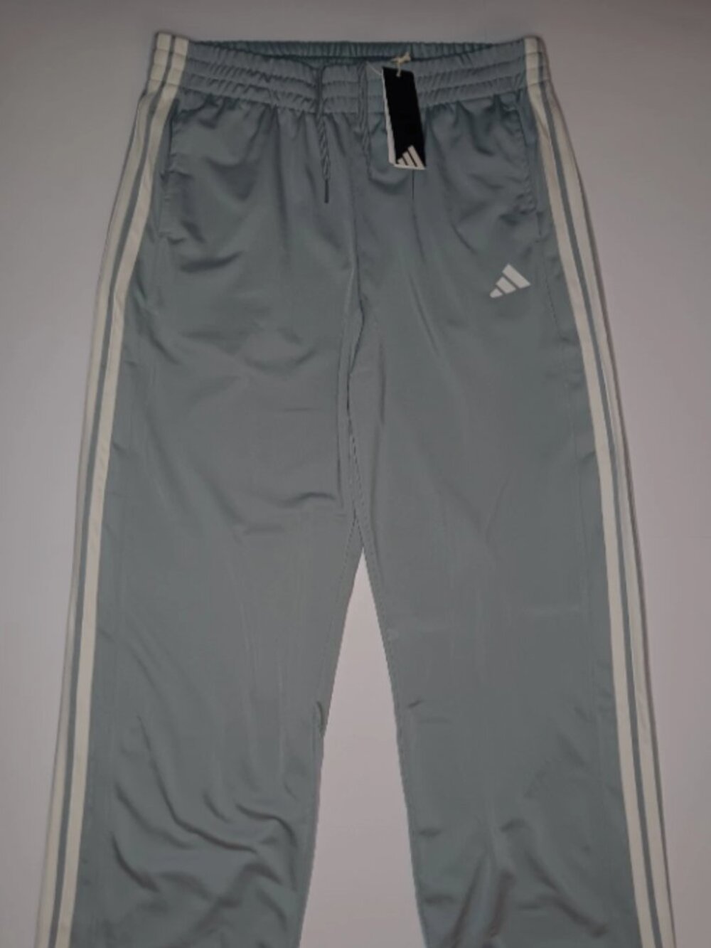 adidas Womens 3s Fashion Trackpant Regular Fit Size XL Light Olive